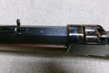 FANTASTIC CASE COLOR & BLUE WINCHESTER 1885 HIGHWALL IN .45-90 - Image 6 of 21