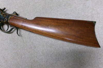 FANTASTIC CASE COLOR & BLUE WINCHESTER 1885 HIGHWALL IN .45-90 - Image 12 of 21