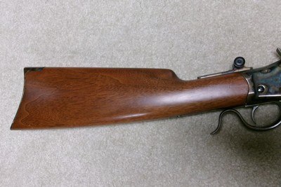 FANTASTIC CASE COLOR & BLUE WINCHESTER 1885 HIGHWALL IN .45-90 - Image 8 of 21