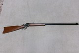 FANTASTIC CASE COLOR & BLUE WINCHESTER 1885 HIGHWALL IN .45-90 - Image 1 of 21