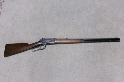 UNUSUAL 1886 SPECIAL ORDER EXTRA LIGHT .33 WCF WITH FULL MAGAZINE, SPECIAL SIGHTS - Image 1 of 21