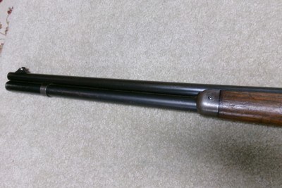 UNUSUAL 1886 SPECIAL ORDER EXTRA LIGHT .33 WCF WITH FULL MAGAZINE, SPECIAL SIGHTS - Image 14 of 21