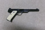 PRE-WAR “BULLSEYE” MATCH TARGET WOODSMAN, .22LR AUTO PISTOL, #MT8XXX, MADE 1940. - 2 of 17