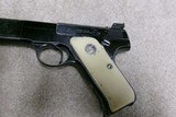 PRE-WAR “BULLSEYE” MATCH TARGET WOODSMAN, .22LR AUTO PISTOL, #MT8XXX, MADE 1940. - 11 of 17