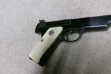 PRE-WAR “BULLSEYE” MATCH TARGET WOODSMAN, .22LR AUTO PISTOL, #MT8XXX, MADE 1940. - 12 of 17