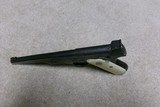 PRE-WAR “BULLSEYE” MATCH TARGET WOODSMAN, .22LR AUTO PISTOL, #MT8XXX, MADE 1940. - 3 of 17