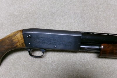 EXTREMELY RARE FANCY WALNUT ITHACA M- 37 FEATHERLIGHT 12 GA. SKEET GUN, 26” IMP. CYL - Image 3 of 21