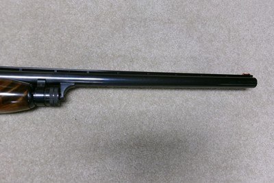 EXTREMELY RARE FANCY WALNUT ITHACA M- 37 FEATHERLIGHT 12 GA. SKEET GUN, 26” IMP. CYL - Image 9 of 21