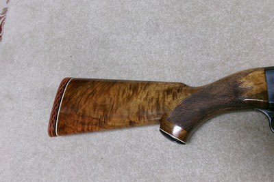 EXTREMELY RARE FANCY WALNUT ITHACA M- 37 FEATHERLIGHT 12 GA. SKEET GUN, 26” IMP. CYL - Image 7 of 21
