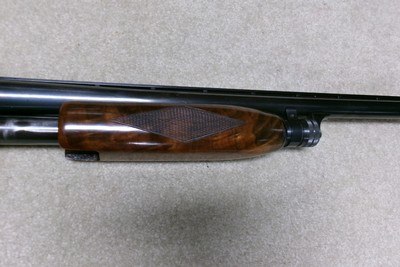 EXTREMELY RARE FANCY WALNUT ITHACA M- 37 FEATHERLIGHT 12 GA. SKEET GUN, 26” IMP. CYL - Image 8 of 21