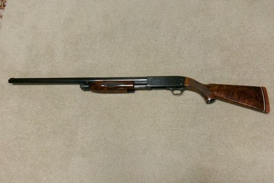 EXTREMELY RARE FANCY WALNUT ITHACA M- 37 FEATHERLIGHT 12 GA. SKEET GUN, 26” IMP. CYL - Image 2 of 21