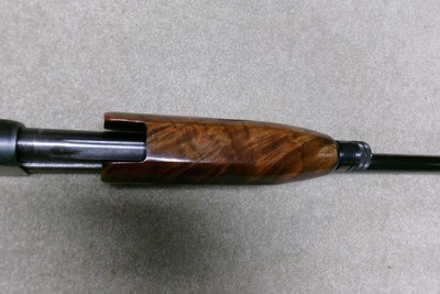 EXTREMELY RARE FANCY WALNUT ITHACA M- 37 FEATHERLIGHT 12 GA. SKEET GUN, 26” IMP. CYL - Image 16 of 21