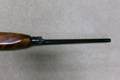 EXTREMELY RARE FANCY WALNUT ITHACA M- 37 FEATHERLIGHT 12 GA. SKEET GUN, 26” IMP. CYL - Image 17 of 21