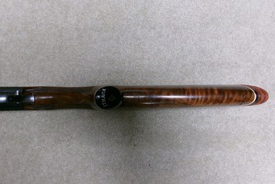 EXTREMELY RARE FANCY WALNUT ITHACA M- 37 FEATHERLIGHT 12 GA. SKEET GUN, 26” IMP. CYL - Image 15 of 21