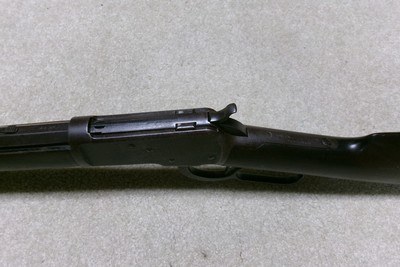  UNCLEANED, ATTIC CONDITION 1892 .44-40 OCTAGON RIFLE, #271XXX, MADE 1904 - Image 5 of 20