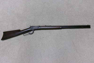  UNCLEANED, ATTIC CONDITION 1892 .44-40 OCTAGON RIFLE, #271XXX, MADE 1904 - Image 1 of 20
