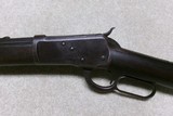  UNCLEANED, ATTIC CONDITION 1892 .44-40 OCTAGON RIFLE, #271XXX, MADE 1904 - Image 4 of 20