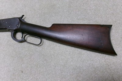 UNCLEANED, ATTIC CONDITION 1892 .44-40 OCTAGON RIFLE, #271XXX, MADE 1904 - Image 11 of 20