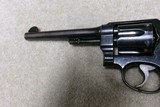 SMITH & WESSON SCARCE .44 HAND EJECTOR 2ND MODEL, 6 1/2”, #28XXX, MADE 1926 - Image 7 of 12