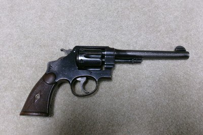 SMITH & WESSON SCARCE .44 HAND EJECTOR 2ND MODEL, 6 1/2”, #28XXX, MADE 1926 - Image 2 of 12