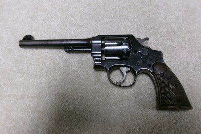 SMITH & WESSON SCARCE .44 HAND EJECTOR 2ND MODEL, 6 1/2”, #28XXX, MADE 1926 - Image 1 of 12