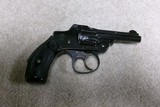 LIKE NEW, ONE OF THE LAST MADE, DEPRESSION ERA BLUE FINISH S&W .32 SAFETY HAMMERLESS - Image 2 of 6