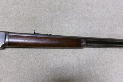 SPECIAL ORDER 1873 2nd Mod. .44-40, EXTRA LONG 26” OCT.,SET TRIGGER, #59XXX, MADE 1880 - Image 8 of 20