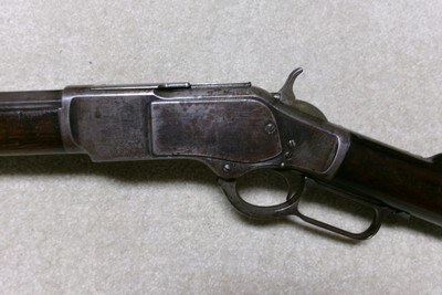 SPECIAL ORDER 1873 2nd Mod. .44-40, EXTRA LONG 26” OCT.,SET TRIGGER, #59XXX, MADE 1880 - Image 4 of 20