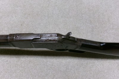 SPECIAL ORDER 1873 2nd Mod. .44-40, EXTRA LONG 26” OCT.,SET TRIGGER, #59XXX, MADE 1880 - Image 5 of 20