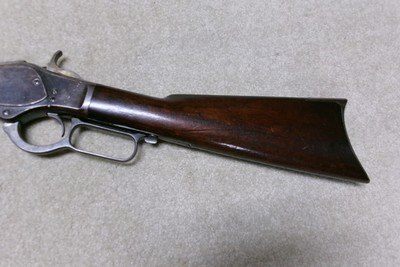 SPECIAL ORDER 1873 2nd Mod. .44-40, EXTRA LONG 26” OCT.,SET TRIGGER, #59XXX, MADE 1880 - Image 11 of 20