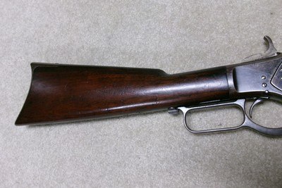 SPECIAL ORDER 1873 2nd Mod. .44-40, EXTRA LONG 26” OCT.,SET TRIGGER, #59XXX, MADE 1880 - Image 7 of 20