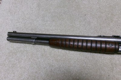 REMINGTON M- 14 1/2 .44-40 SADDLE RING CARBINE, BOLIVIAN OR MEXICAN POLICE MARKINGS - Image 14 of 20