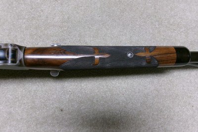 GORGEOUS CUSTOM WINCHESTER LOWALL OFFHAND/SCHEUTZEN, .22LR, UNERTL 10X SCOPE. - Image 15 of 21