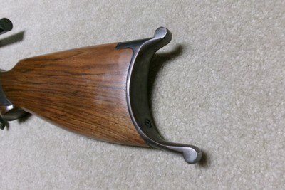 GORGEOUS CUSTOM WINCHESTER LOWALL OFFHAND/SCHEUTZEN, .22LR, UNERTL 10X SCOPE. - Image 10 of 21