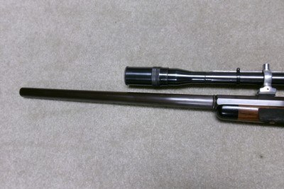 GORGEOUS CUSTOM WINCHESTER LOWALL OFFHAND/SCHEUTZEN, .22LR, UNERTL 10X SCOPE. - Image 13 of 21