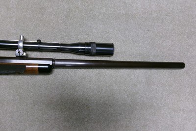 GORGEOUS CUSTOM WINCHESTER LOWALL OFFHAND/SCHEUTZEN, .22LR, UNERTL 10X SCOPE. - Image 9 of 21