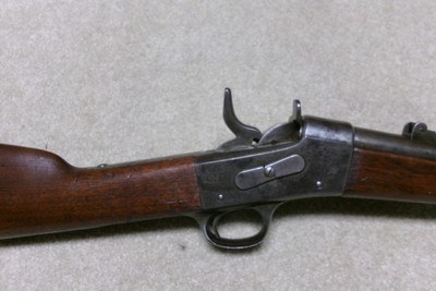 WHITNEY-REMINGTON STYLE ROLLING BLOCK CARBINE, .45-70, WITH CLEAR “ESA” CARTOUCHE - Image 5 of 22