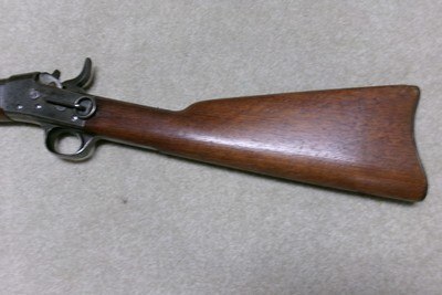 WHITNEY-REMINGTON STYLE ROLLING BLOCK CARBINE, .45-70, WITH CLEAR “ESA” CARTOUCHE - Image 13 of 22