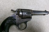 EXCEPTIONALLY RARE PRE-1899 ANTIQUE BISLEY IN SCARCE .38 COLT CALIBER, 5 1/2”, LETTER - Image 12 of 16