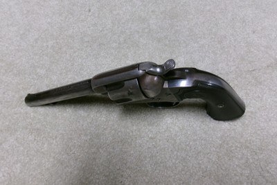 EXCEPTIONALLY RARE PRE-1899 ANTIQUE BISLEY IN SCARCE .38 COLT CALIBER, 5 1/2”, LETTER - Image 3 of 16