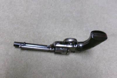 EXCEPTIONALLY RARE PRE-1899 ANTIQUE BISLEY IN SCARCE .38 COLT CALIBER, 5 1/2”, LETTER - Image 6 of 16
