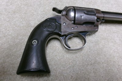 EXCEPTIONALLY RARE PRE-1899 ANTIQUE BISLEY IN SCARCE .38 COLT CALIBER, 5 1/2”, LETTER - Image 11 of 16