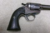 EXCEPTIONALLY RARE PRE-1899 ANTIQUE BISLEY IN SCARCE .38 COLT CALIBER, 5 1/2”, LETTER - Image 11 of 16
