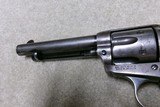 EXCEPTIONALLY RARE PRE-1899 ANTIQUE BISLEY IN SCARCE .38 COLT CALIBER, 5 1/2”, LETTER - Image 9 of 16