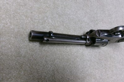 EXCEPTIONALLY RARE PRE-1899 ANTIQUE BISLEY IN SCARCE .38 COLT CALIBER, 5 1/2”, LETTER - Image 7 of 16