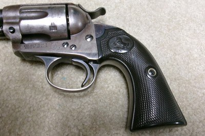 EXCEPTIONALLY RARE PRE-1899 ANTIQUE BISLEY IN SCARCE .38 COLT CALIBER, 5 1/2”, LETTER - Image 10 of 16