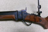MASSIVE 15 1/2 LB FANCY CUSTOM C. SHARPS, BIG TIMBER, MT 1874 LONG RANGE .45-90 - Image 4 of 22