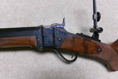 MASSIVE 15 1/2 LB FANCY CUSTOM C. SHARPS, BIG TIMBER, MT 1874 LONG RANGE .45-90 - Image 4 of 22