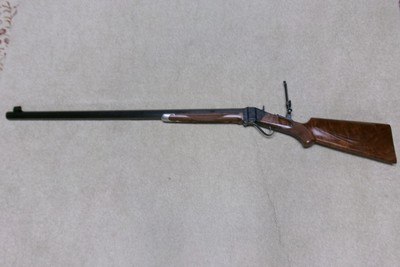 MASSIVE 15 1/2 LB FANCY CUSTOM C. SHARPS, BIG TIMBER, MT 1874 LONG RANGE .45-90 - Image 2 of 22