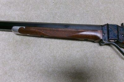 MASSIVE 15 1/2 LB FANCY CUSTOM C. SHARPS, BIG TIMBER, MT 1874 LONG RANGE .45-90 - Image 12 of 22